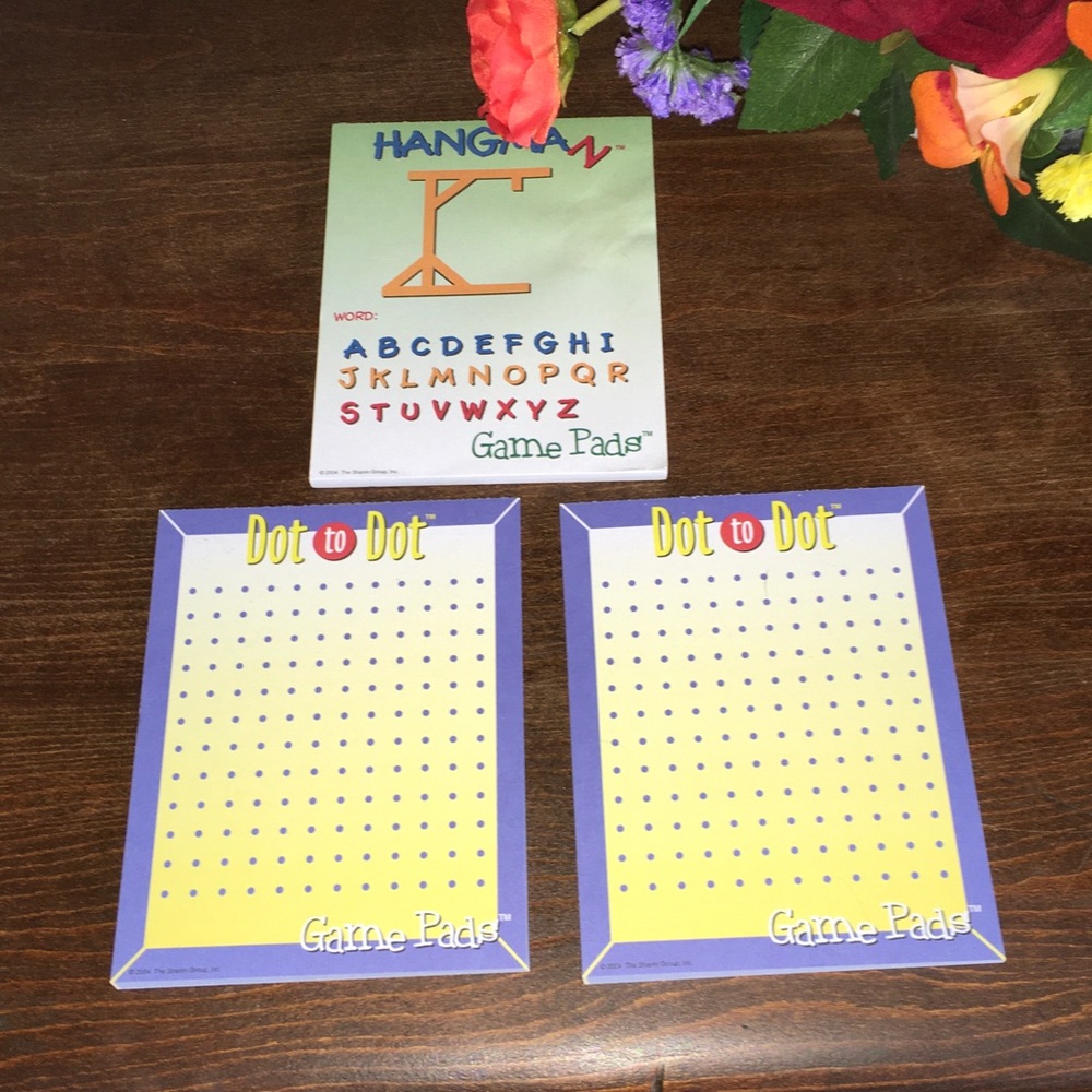 5/$20 or $8 Hangman and Dot to Dot Set